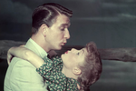 Дебби Рейнолдс и Лесли Нильсен в&nbsp;фильме &laquo;Тэмми и холостяк&raquo; (1957)