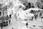 Протестующие в старом городе Варшавы, май 1982 года