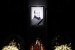 Церемония прощания с актером Вячеславом Гришечкиным в Московском театре на Юго-Западе, 19 сентября 2023 года
