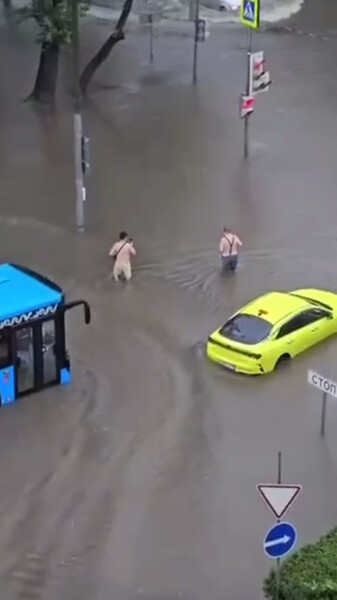 Ситуация в&nbsp;Бибирево после ливня в&nbsp;Москве, 15&nbsp;июля 2025&nbsp;года