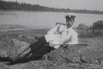 Фотография Николая II из личного фотоальбома императора