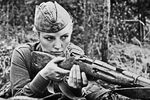 Ольга Остроумова в роли Жени Комельковой в фильме «А зори здесь тихие...» (1972)