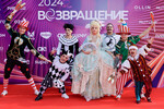 Певица Ольга Бузова перед церемонией вручения премии «МУЗ-ТВ 2024. Возвращение» в «ЦСКА Арена», Москва, 14 июня 2024 года