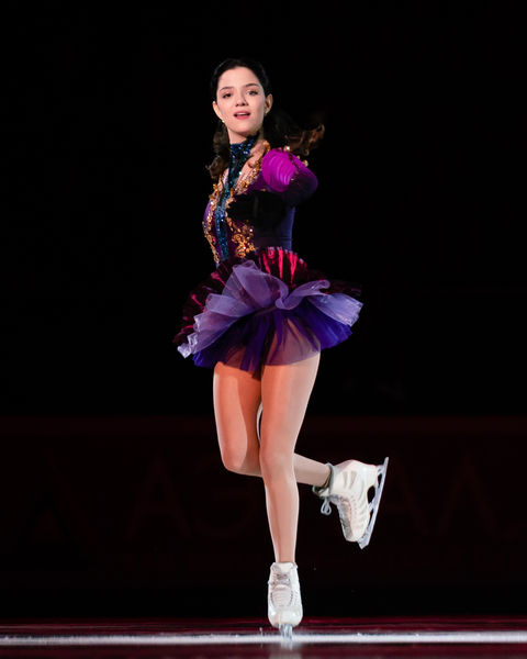 Евгения Медведева на&nbsp;показательных выступлениях чемпионата России &mdash; 2022