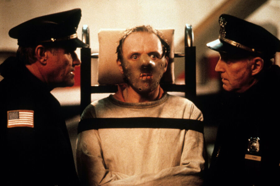 Кадр из&nbsp;фильма &laquo;Молчание ягнят&raquo; (1990)