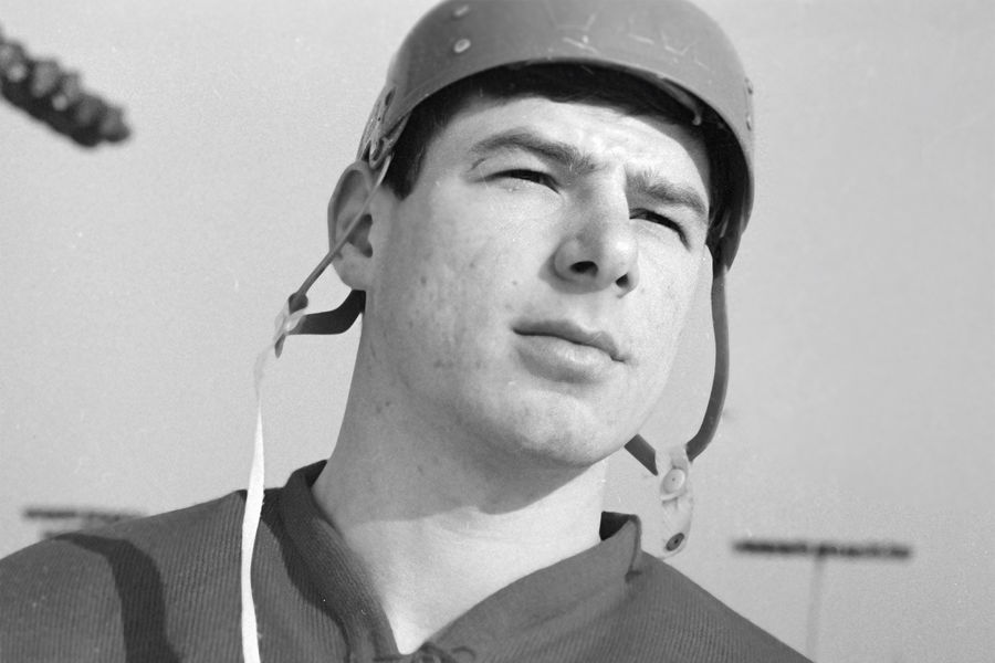 Нападающий сборной команды СССР по&nbsp;хоккею Валерий Харламов, 1969&nbsp;год
