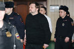 Экс-губернатор Кировской области Никита Белых перед оглашением приговора в Пресненском суде Москвы, 1 февраля 2018 года