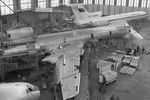 1985 год. Самолет Ту-154 на Куйбышевском авиационном заводе