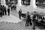 Леонид Брежнев у Белого дома во время визита в США, 1973 год