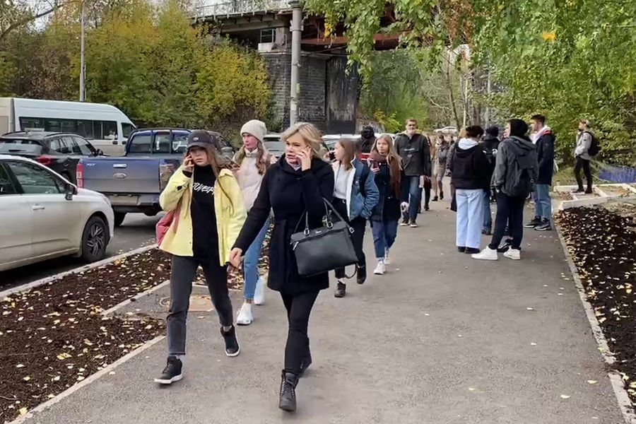 Ситуация у&nbsp;входа на&nbsp;территорию Пермского государственного университета, 20&nbsp;сентября 2021&nbsp;года