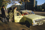 Такси ГАЗ-24 «Волга» на улицах Москвы, 1985 год