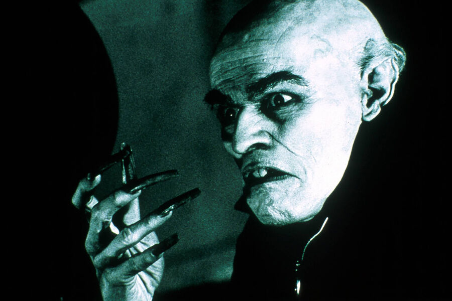 <b>«Тень вампира» (2000)</b>
<br><br>
Постепенно члены съемочной группы начинают понимать, что перед&nbsp;ними настоящий вампир. И лишь Фридрих Мурнау (Джон Малкович) одержим работой и не замечает смерти коллег.
Кстати, в&nbsp;2024 году вышел ремейк «Носферату», в&nbsp;котором Дефо сыграл роль швейцарского профессора, единственного, кто разбирается в&nbsp;паранормальных явлениях.
