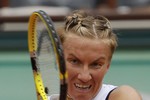 Светлана Кузнецова в атаке