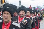 Участники праздничных мероприятий в Севастополе, посвященных годовщине «Крымской весны»