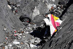 Работы на месте крушения самолета Airbus A320 авиакомпании Germanwings