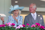 Чарльз, принц Уэльский и Камилла, герцогиня Корнуолльская на&nbsp;скачках Royal Ascot, 2021&nbsp;год