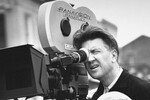 Дэвид Линч на съемках фильма «Дикие сердцем», 1989 год