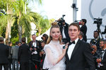 Актеры Аня Тейлор-Джой и Джордж Маккей в&nbsp;Каннах, 2017&nbsp;год 