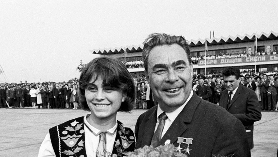 Леонид Брежнев во время визита в Народную Республику Болгария, 1967 год