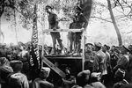 Митинг на фронте, 1917 год