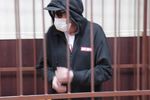 Актер Михаил Ефремов в Таганском суде Москвы во время избрания меры пресечения по делу о ДТП со смертельным исходом, 9 июня 2020 года