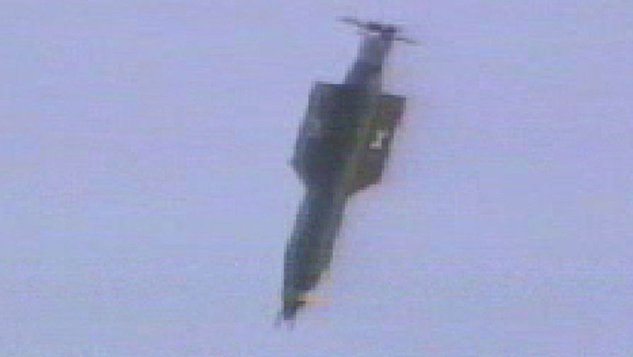 Испытание бомбы GBU-43/B в 2003 году