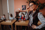 На съемках фильм «Исполняющий обязанности»