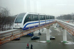 Монорельсовая дорога в Москве, 11 января 2008 года