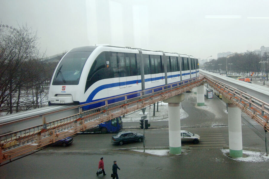Монорельсовая дорога в&nbsp;Москве, 11&nbsp;января 2008&nbsp;года