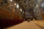 Столы для&nbsp;кардиналов в&nbsp;Сикстинской капелле