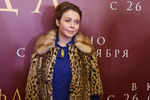 Журналист, блогер Божена Рынска на премьере фильма «Матильда» в киноцентре «Октябрь» в Москве, 24 октября 2017 года