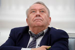 Президент Российской академии наук (РАН) Владимир Фортов на заседании Совета при президенте РФ по стратегическому развитию и приоритетным проектам в Кремле, 2017 год