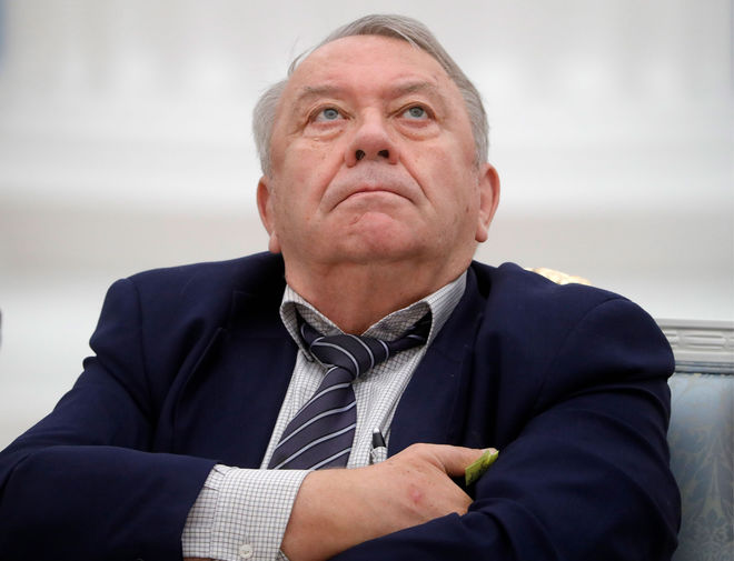 Президент Российской академии наук (РАН) Владимир Фортов на&nbsp;заседании Совета при&nbsp;президенте РФ по&nbsp;стратегическому развитию и приоритетным проектам в&nbsp;Кремле, 2017 год