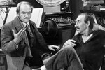 В 1974 году Басов перенес обширный инфаркт и впоследствии долгое время ходил, опираясь на трость. Он также страдал от алкогольной зависимости и даже лежал в психиатрической клинике.
<br><br>
<b>На фото:</b> Лев Дуров (слева) в роли Георгия Дмитриевича и Владимир Басов (справа) в роли Стрешникова в фильме Наума Бирмана «Шаг навстречу» (1976)