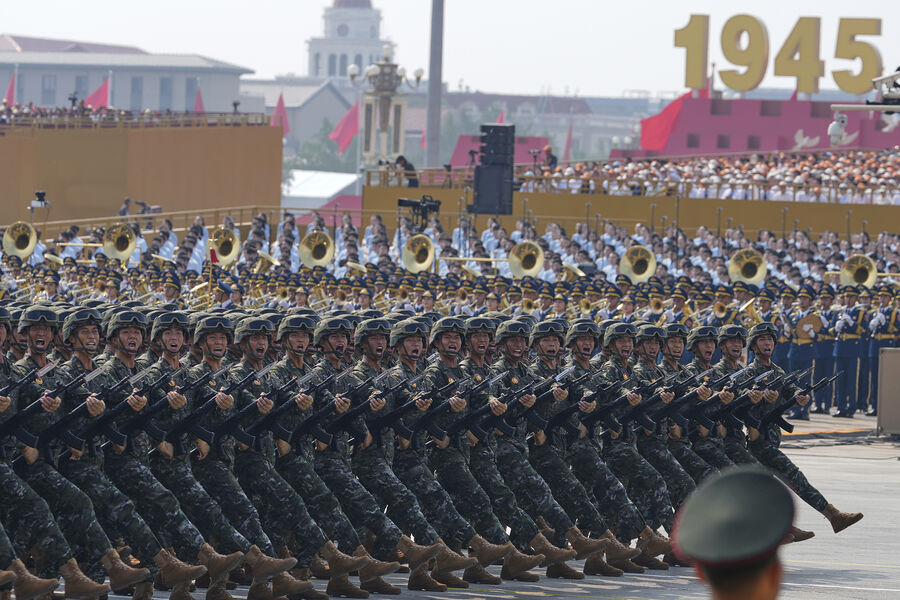 Парад в&nbsp;честь 80-летия окончания Второй мировой войны в&nbsp;Пекине, Китай, 3&nbsp;сентября 2025&nbsp;года