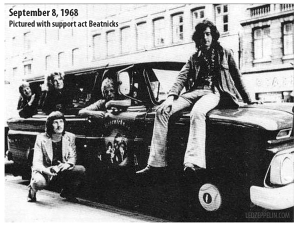 Led Zepplin, 1968 год