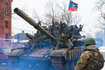 Ополченцы ДНР в окрестностях Донецкого аэропорта