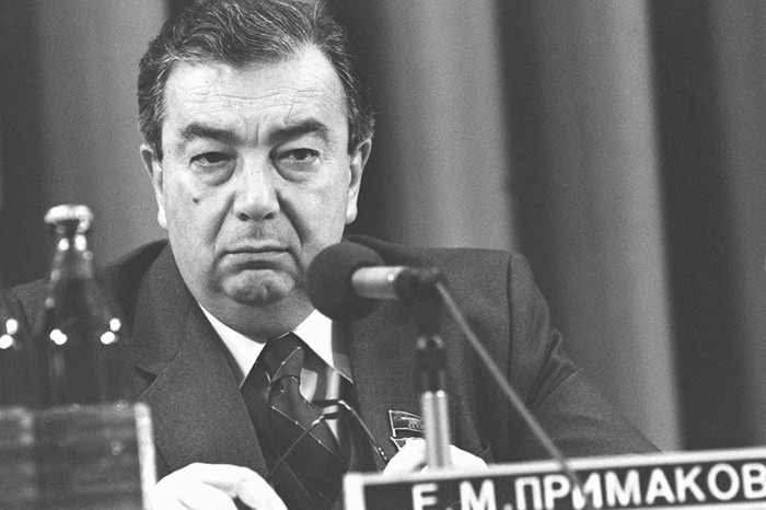 Евгений Примаков, 1987