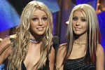 Певицы Бритни Спирс и Кристина Агилера, 2000 год 