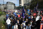 Участники митинга против Брекзита, Лондон, 20 октября 2018 года