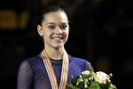 Сотникова на пьедестале почета