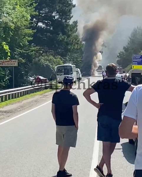 Последствия ДТП с&nbsp;автобусами в&nbsp;Туапсинском районе на&nbsp;Кубани, 21&nbsp;июля 2021&nbsp;года 