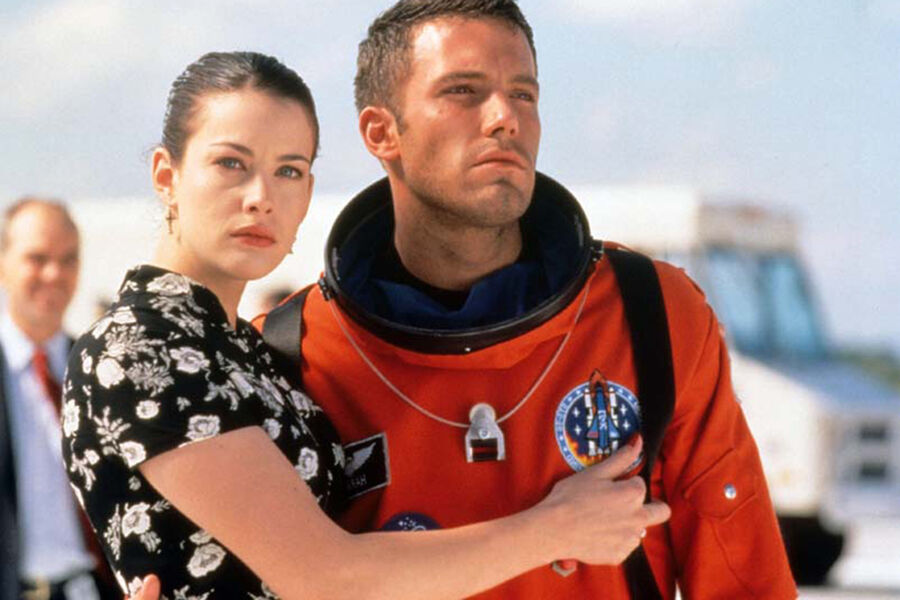 Актеры Лив Тайлер и Бен Аффлек в&nbsp;фильме &laquo;Армагеддон&raquo; (1998)
