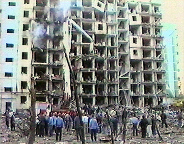 Последствия теракта возле жилого дома в Волгодонске, 16 сентября 1999 года
