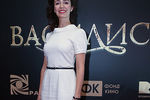 Актриса Валерия Ланская на премьере фильма режиссера Антона Сиверса «Василиса» в кинотеатре «Октябрь»