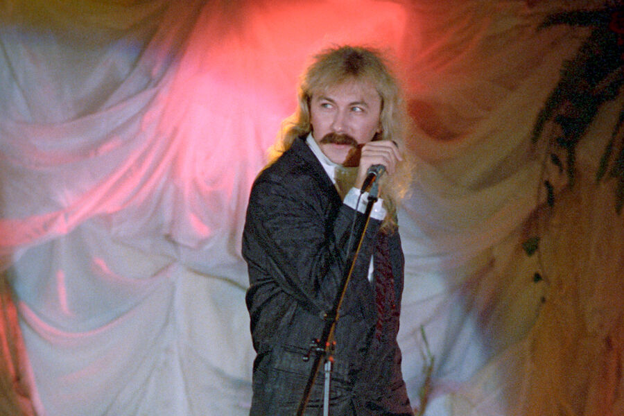Игорь Николаев во время выступления, 1989&nbsp;год