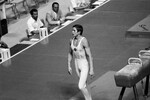 Александр Дитятин во время выступления на XXI летних Олимпийских играх в Монреале, 1976 год