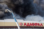 Тушение пожара в торговом центре «Адмирал»