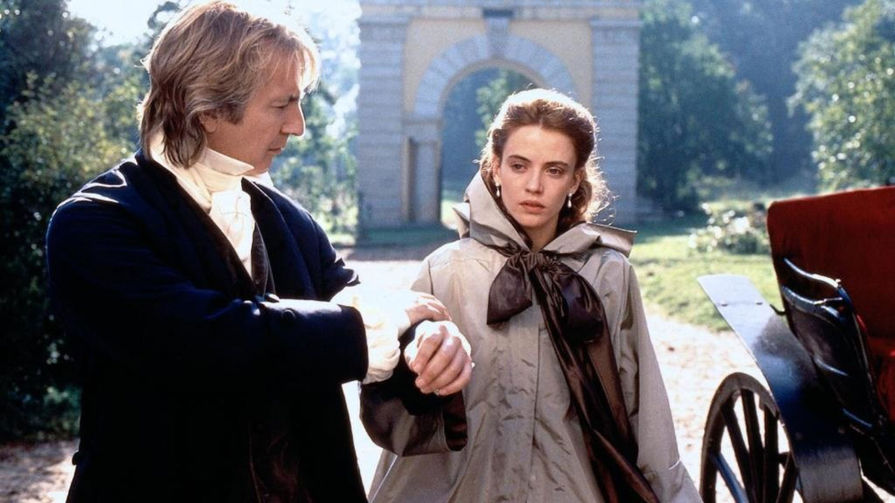Алан Рикман и Аманда Оомс в&nbsp;фильме &laquo;Месмер&raquo; (1994)
