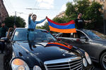 Ситуация на улицах Еревана после отставки Сержа Саргсяна, 23 апреля 2018 года